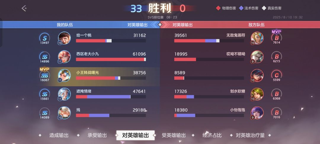 这把为啥不给中单MVP 3