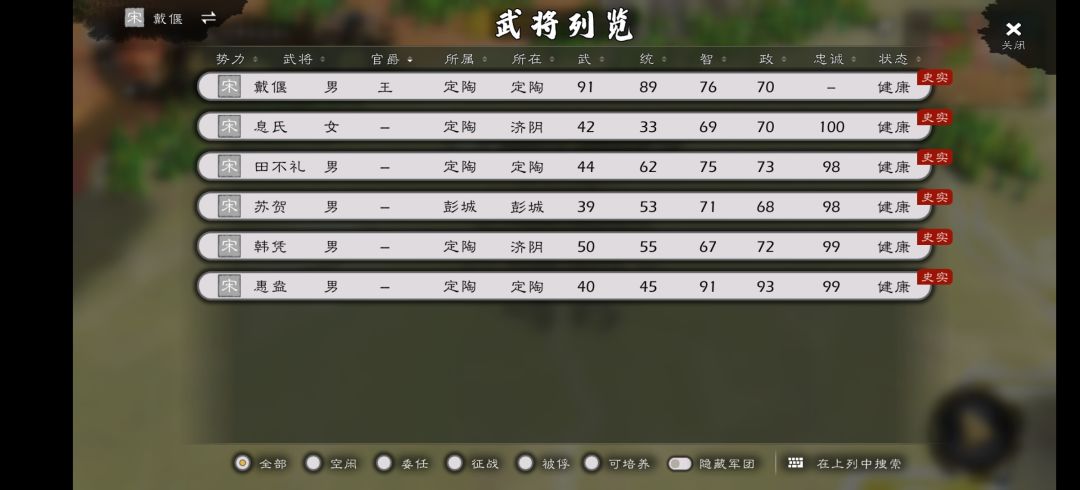 战国武将补全计划——宋国篇 2