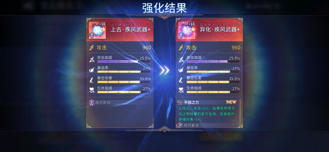 更新后,毕业装备有了…… 1