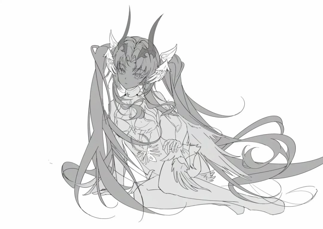 画了芙罗拉 3