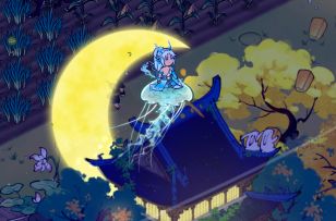 “海啸龙吟”主题服装和坐骑，技能演示~ （6月18）