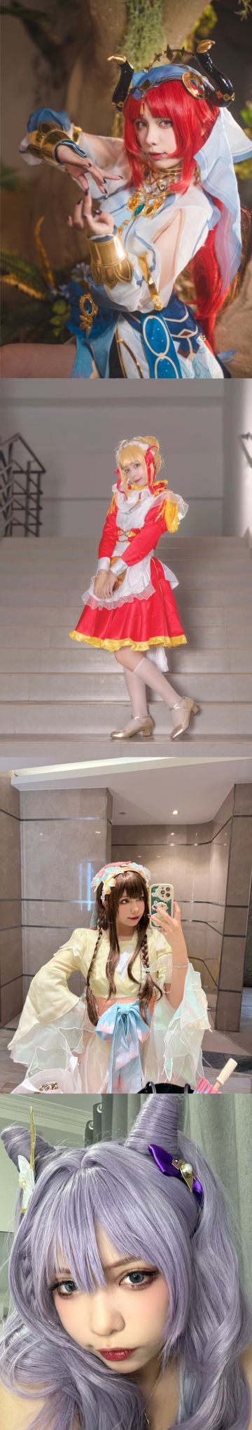 【2022一部分cos总结】
2022回归提瓦特大陆，cos也开始不断往原神角色上靠了好多捏
从刚接触到cos的小萌新到现在自己做妆造（虽然也不是很完美别骂）
时常觉得有自己的爱好真的太棒啦~（拜托，会cos真的超酷的）
希望2023年可以更加顺利~#游戏图文新春挑战#游戏图文新春挑战返图#同人二创#雷电将军#甘雨#刻晴站起来了