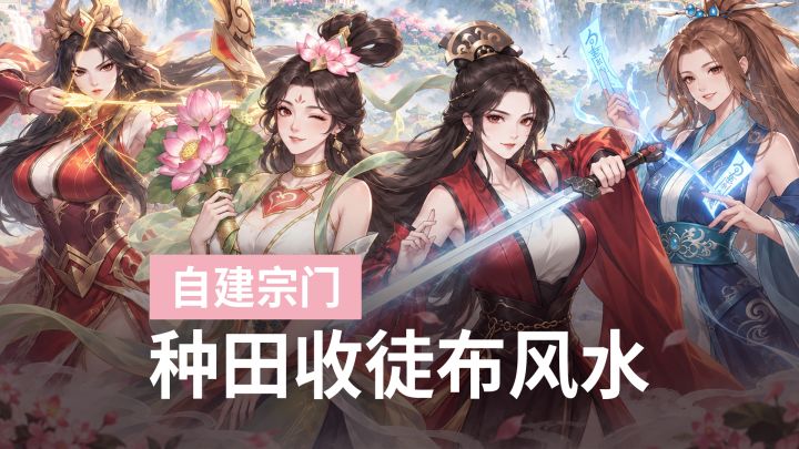 修仙不只推图升级,弟子功法和古宝都能自己搭截图
