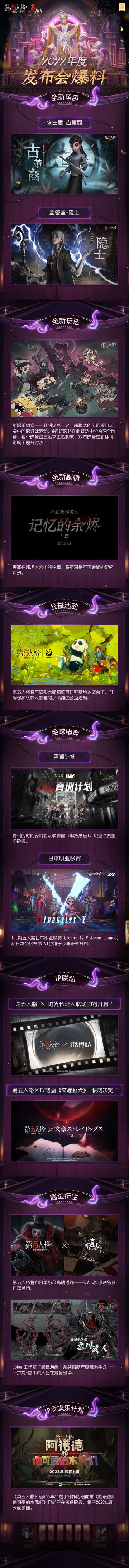 2022年度发布会爆料总结