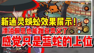 【全网最细】新通灵蜈蚣效果解析！漂泊佩恩可以蹭豆开大了！