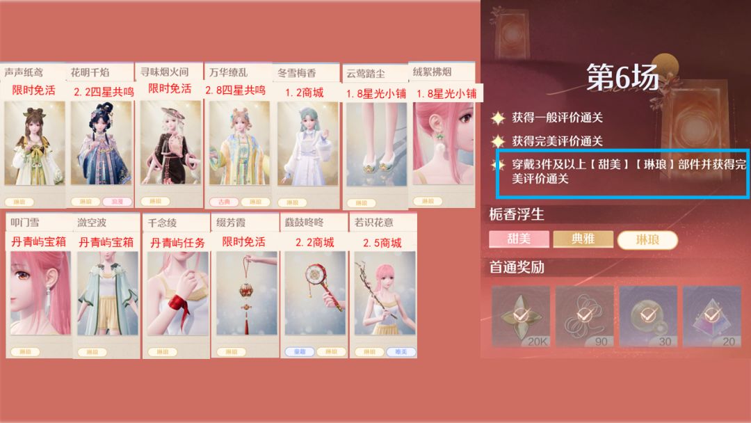 2.8无限暖暖2026年8月下半奇迹之冠攻略 2