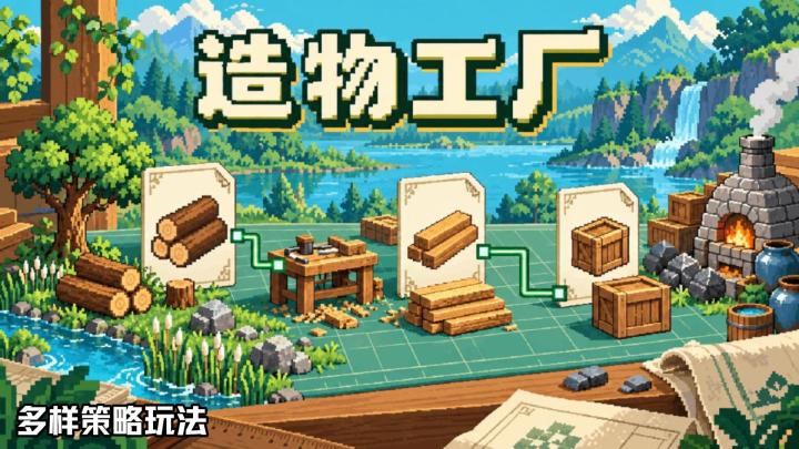 造物工厂：卡牌产线玩法截图