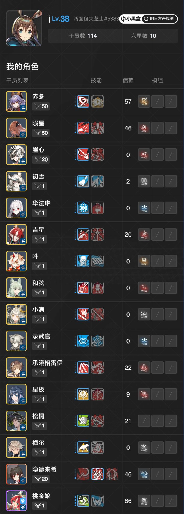 小登高级资深干员出了风笛截图