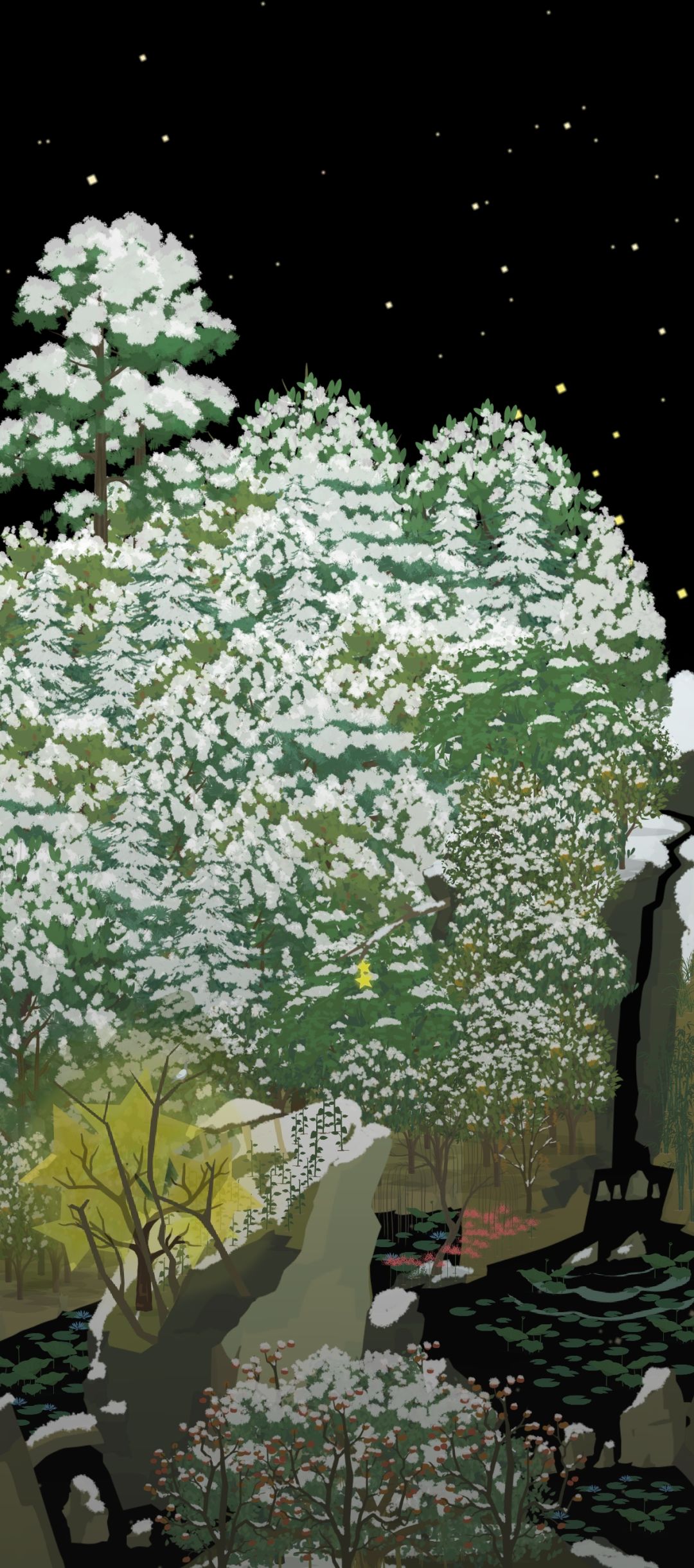 四时梦境__《雪覆苍翠》 3