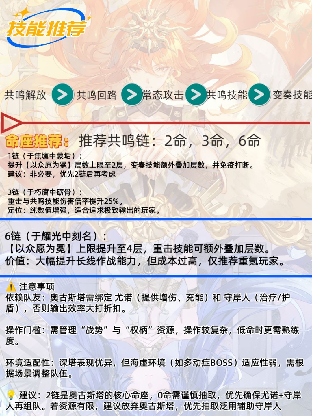 鸣潮v2.6|奥古斯塔保姆级养成攻略 5