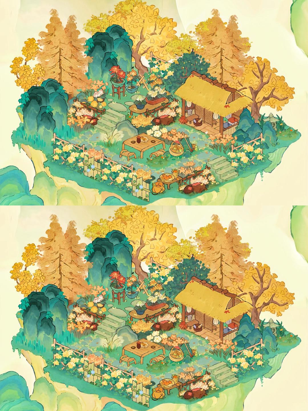 节气小景｜「赏菊小院」 5