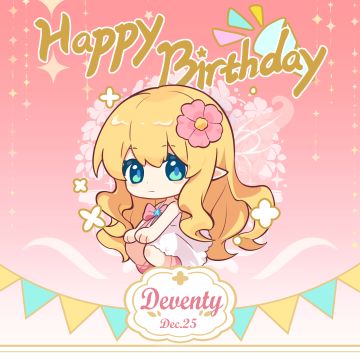 《小花仙：拉贝尔之约》生日快乐，蒂玟缇。