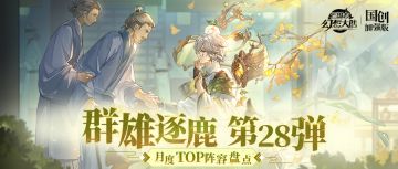 群雄逐鹿TOP阵容盘点第28弹！版本主流阵容一图便知