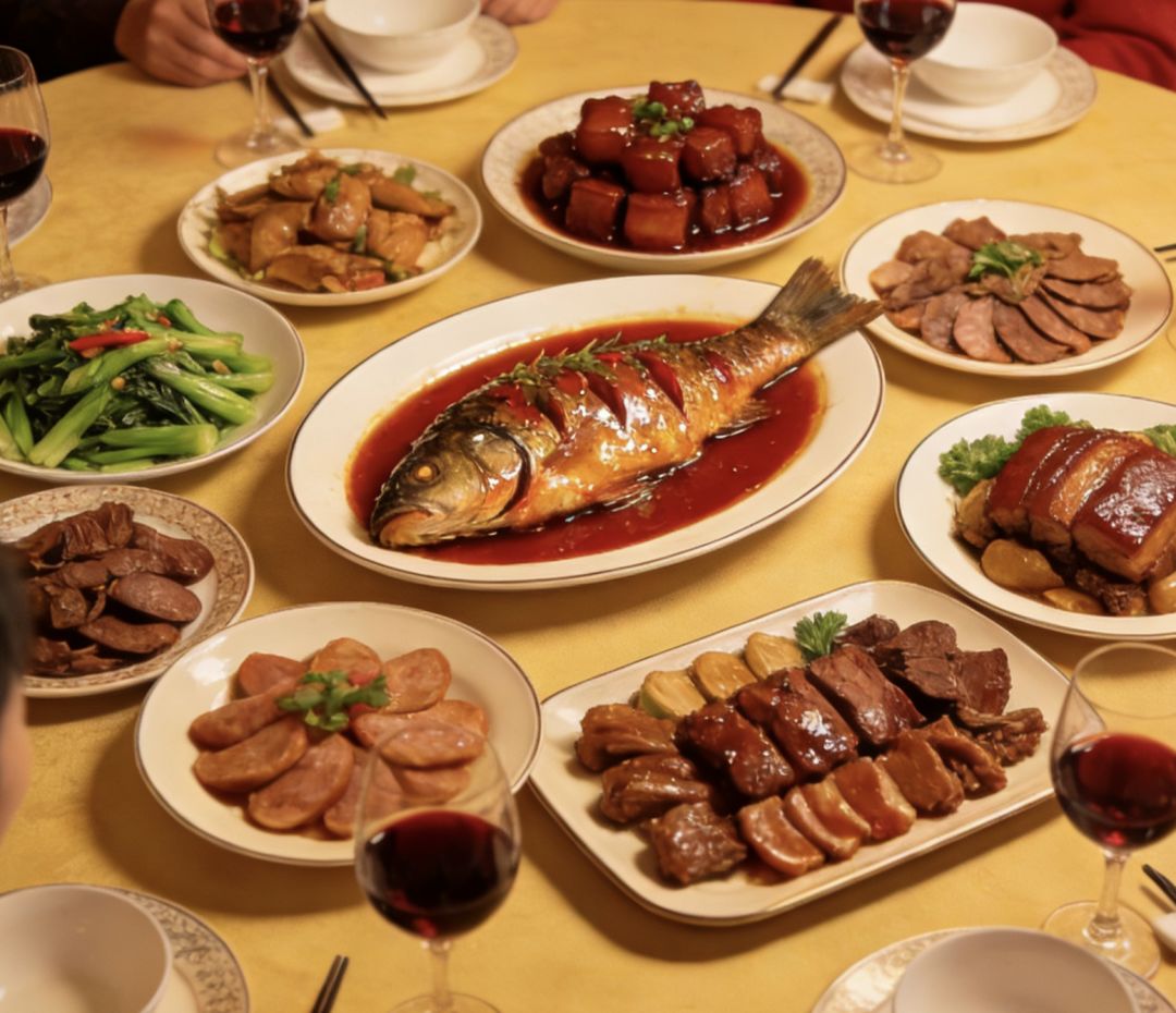 分享一下年夜饭 1