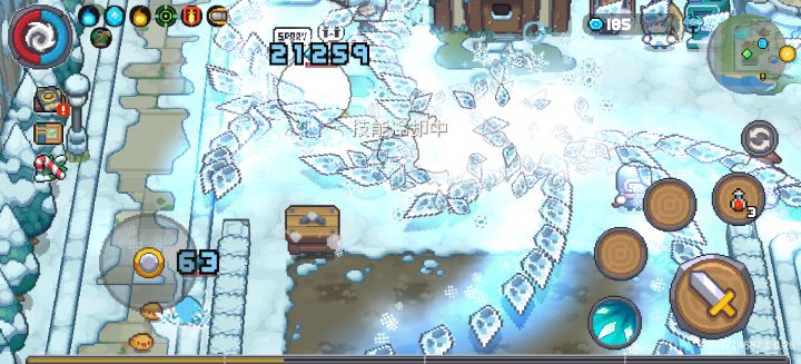 刷了两百多只普通雪人王出了截图