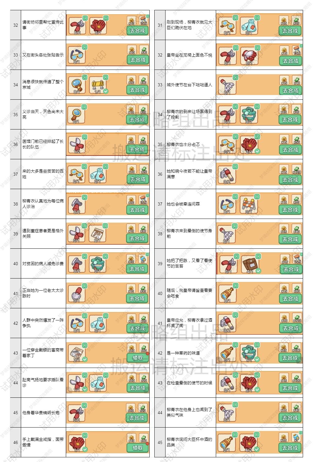 神医探手主棋盘攻略 3