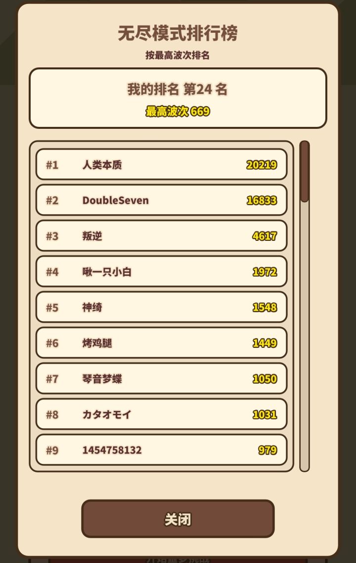 无尽榜一大哥合计打了七天七夜了截图