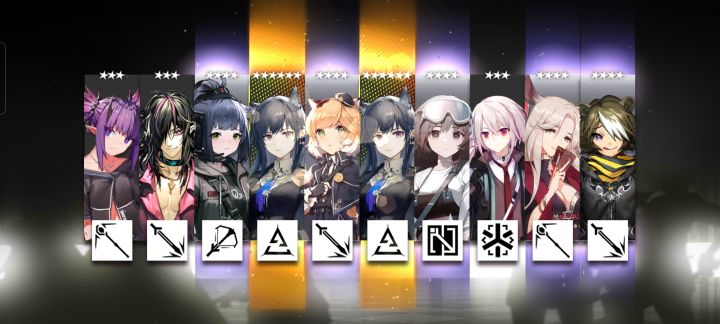 入坑萌新许愿明日方舟截图