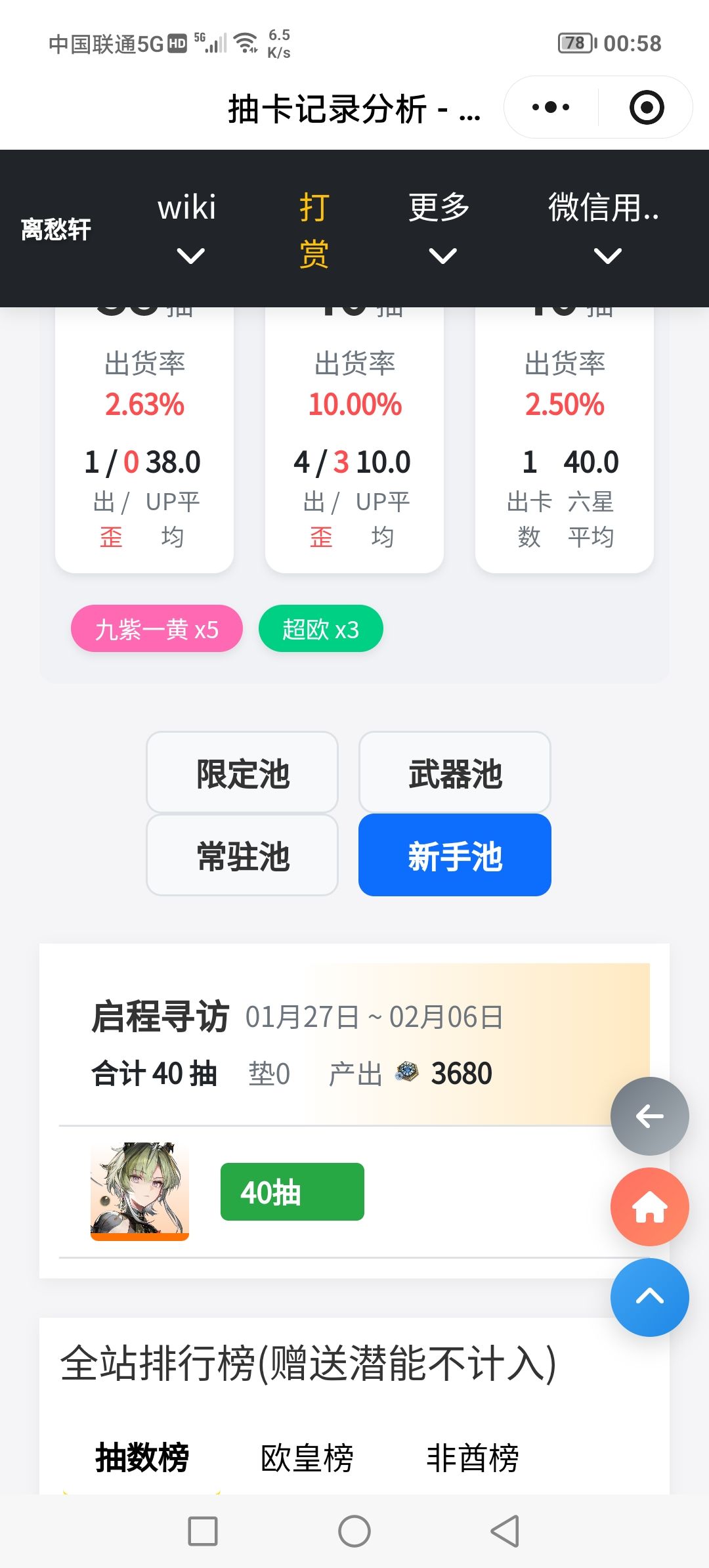 常驻全齐了 4