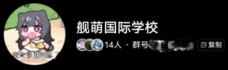 我们在进行一个很新的群的整😜 1