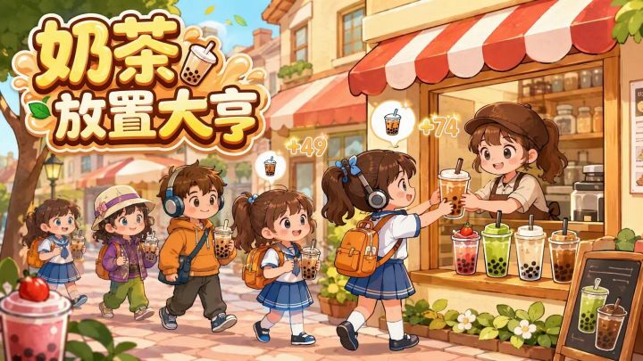奶茶放置大亨更新公告截图