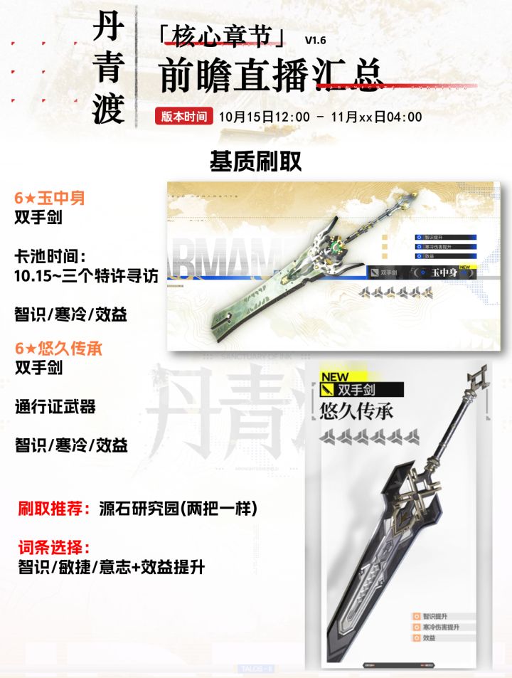 【V1.6基质备战】祀/明河基质刷取截图