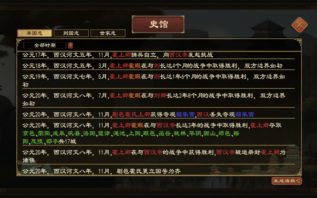 公卿拥兵自立起兵成功 6