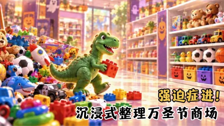 我被黑心老板抓去当商场整理工?!这也太大了吧!截图