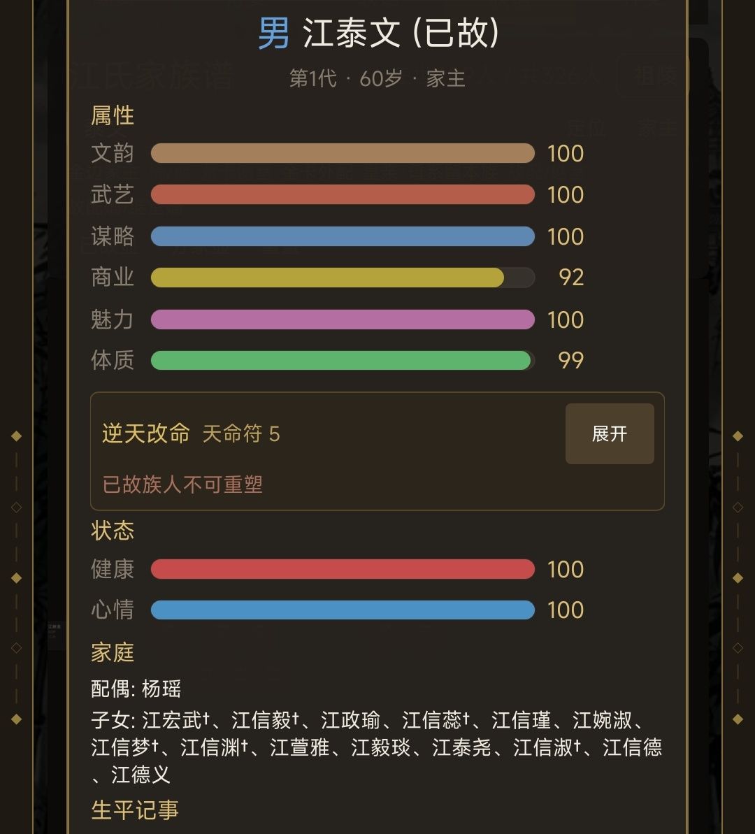 族谱、分家、世家、婚姻的一些问题 2