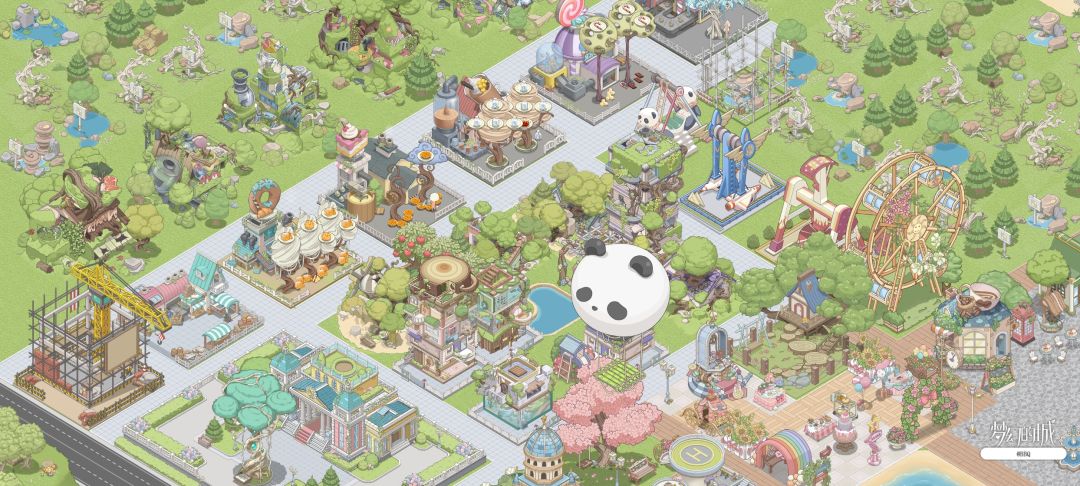 梦幻之城：婚礼现场，小广场以及在建游乐场分区及道路规格 3