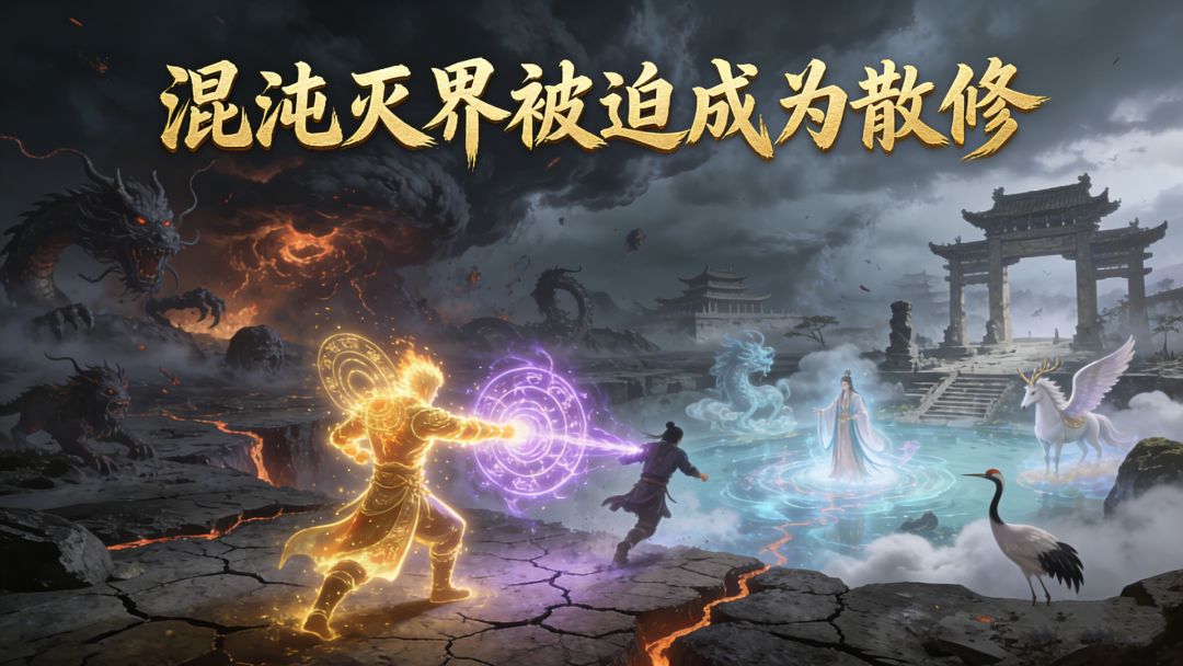 ⭐《混沌灭界被迫成为散修》‖ 晒预约截图赢爱奇艺会员或京东卡⭐截图