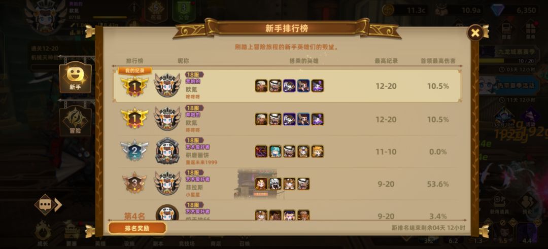 玩3天暂时第一,1400抽没爱丽丝,还能玩吗 2
