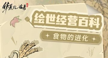 【绘世经营百科】食物的进化！