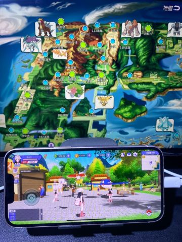 这是我见过最大的宝可梦地图！