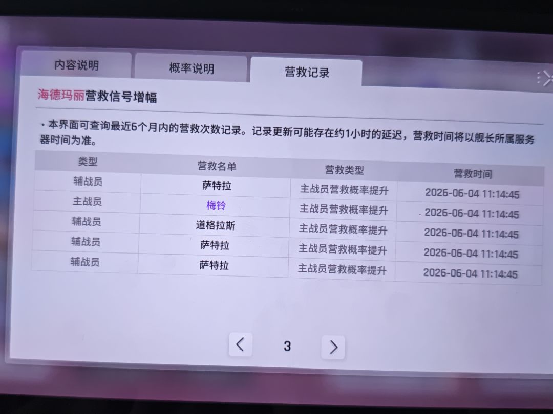 刚下回来第2个10抽。全抽出来了。 3