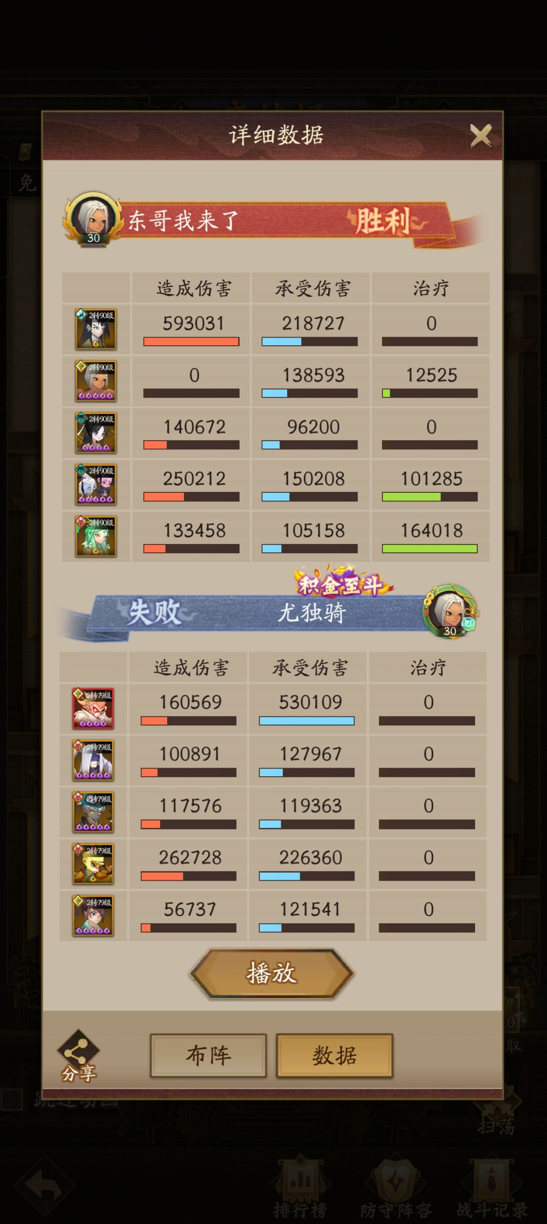 杀穿版本的越战阵容截图