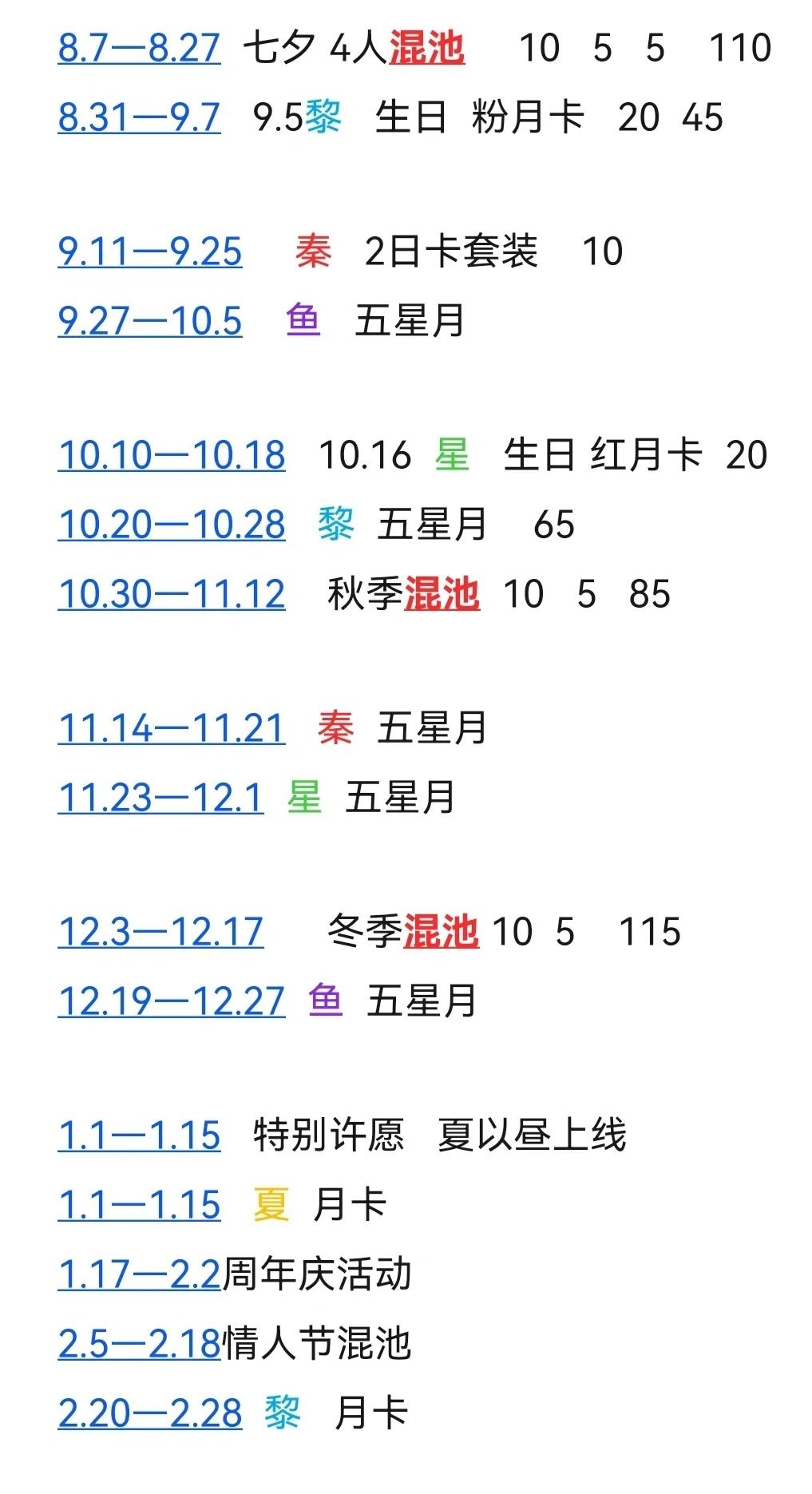 25抽下去无事发生,静等婚卡。 3