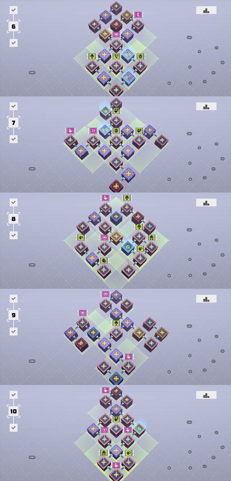 新赛季节点地图路线图1-40 2