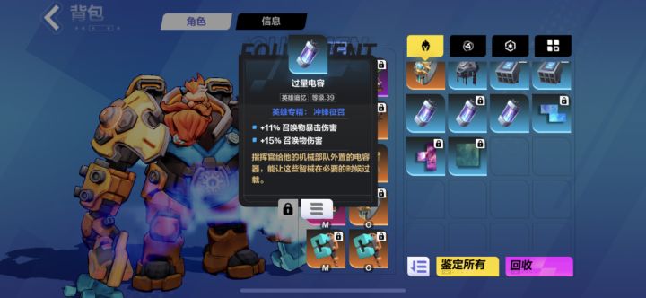 背包里明明有冲锋征召的东西,为什么安装界面显示没有呢截图
