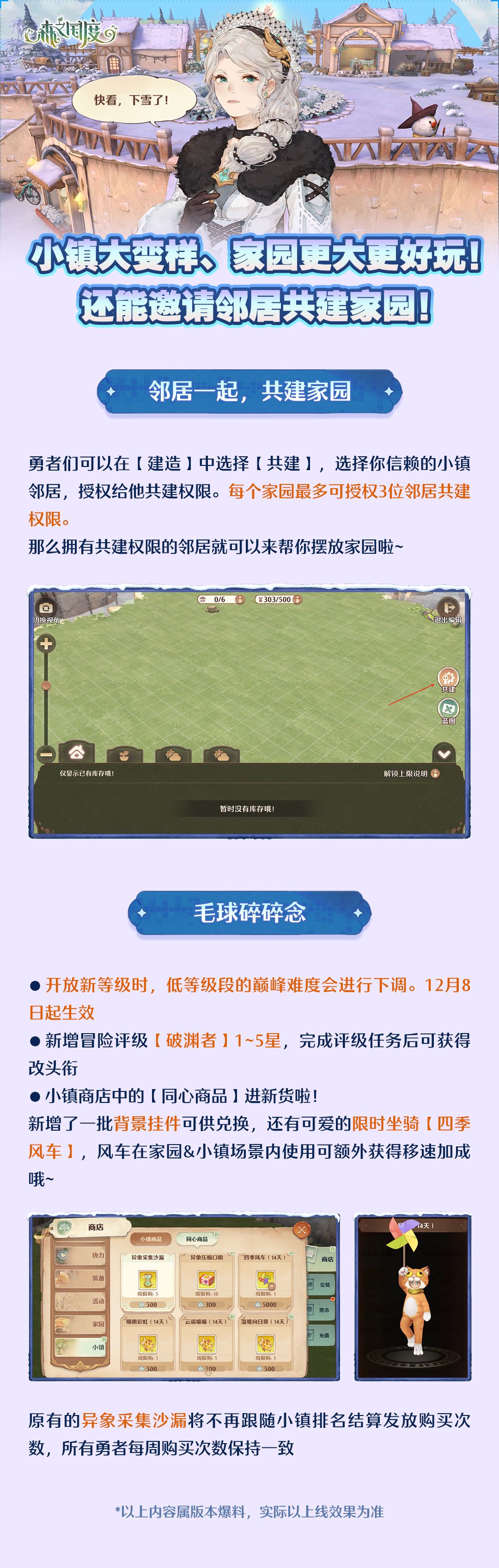 王城快讯|小镇大变样,家园更大更好玩! 3