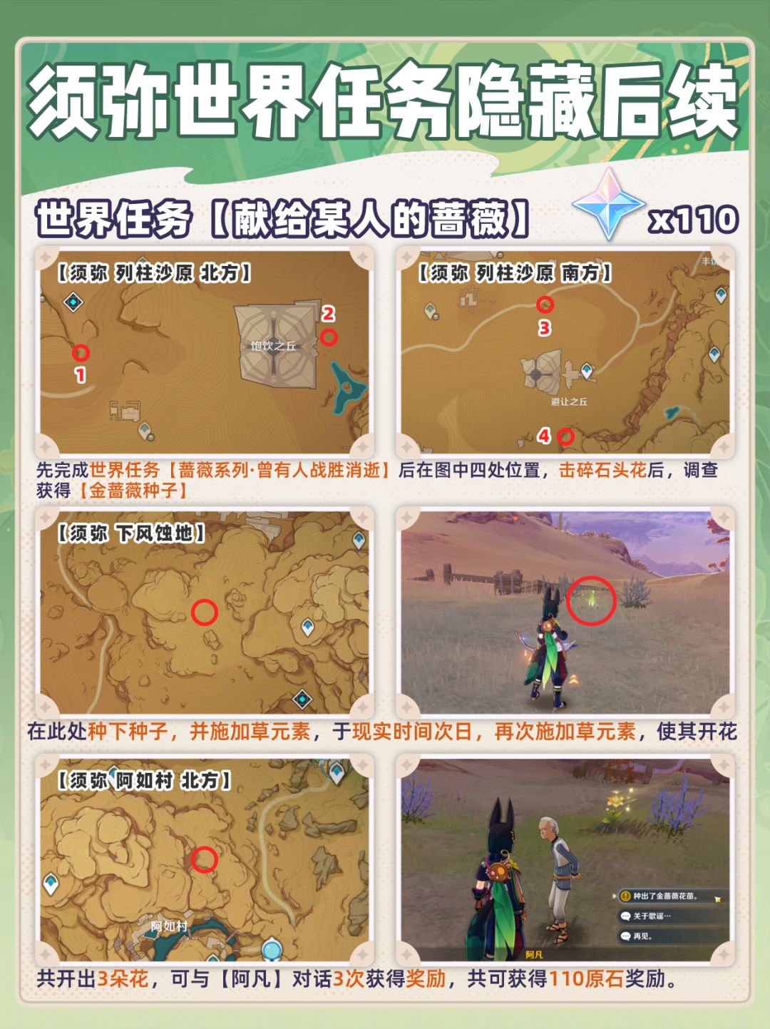 【月之一】提瓦特15个任务隐藏后续❗ 2