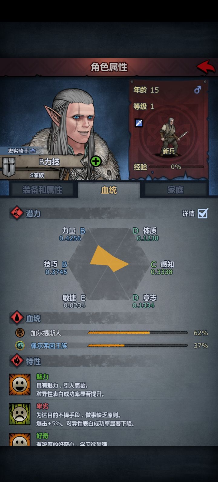 佩尔弗因族的尖耳朵截图