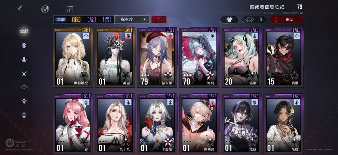 我这些角色怎么配？ 2