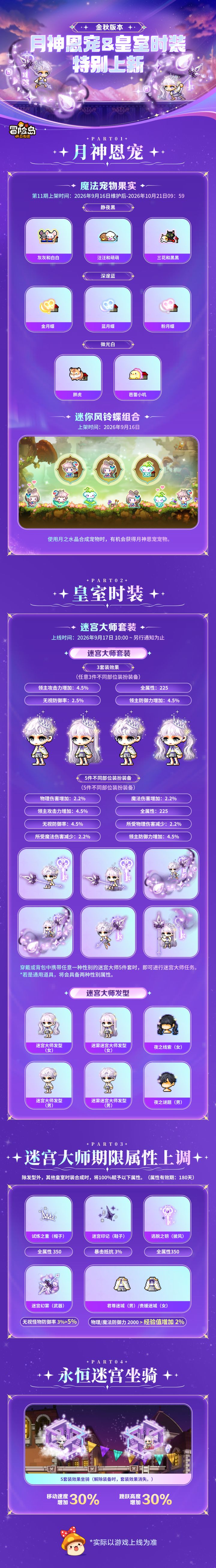 上新预告 |皇室套装&月神恩宠特别更新截图