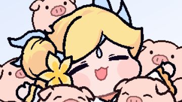 被大伙包围的爱丽丝