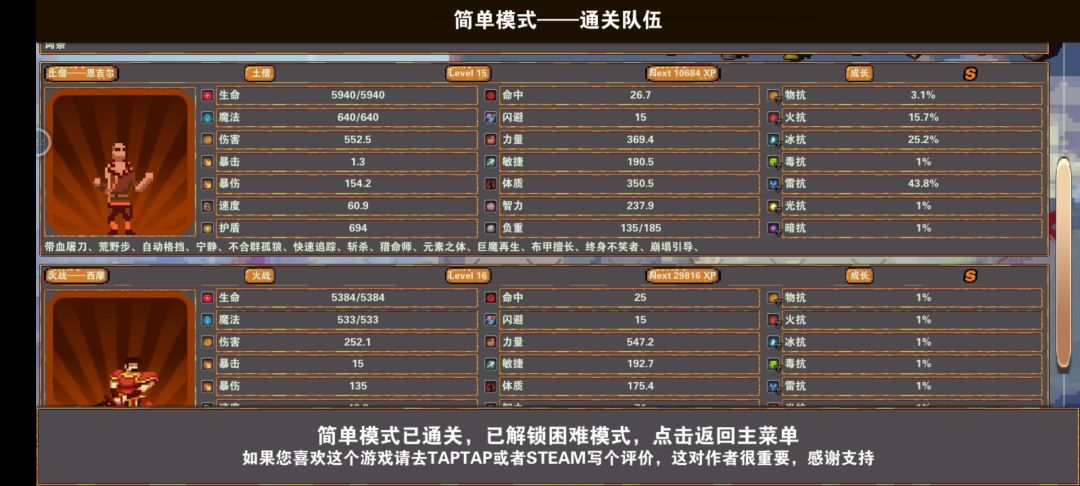 15级土僧48分钟通关，容错率极高。屠刀，格挡，追踪，孤狼，其他尽量配肉。圣器主要生命储存器(防御回血回蓝减伤，65%)最后一关sl俩下过截图