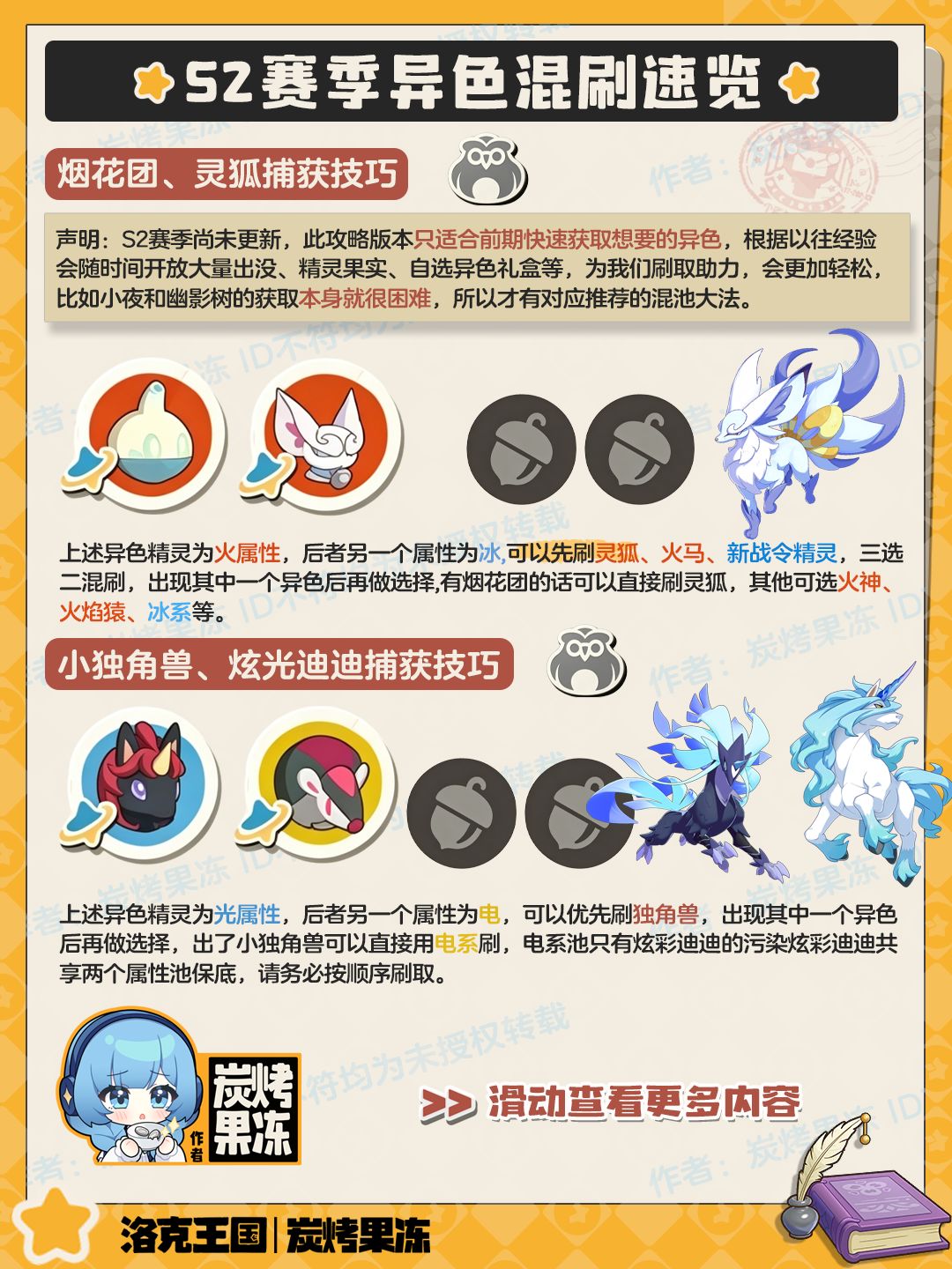 洛克王国世界S2异色快速混刷技巧 3