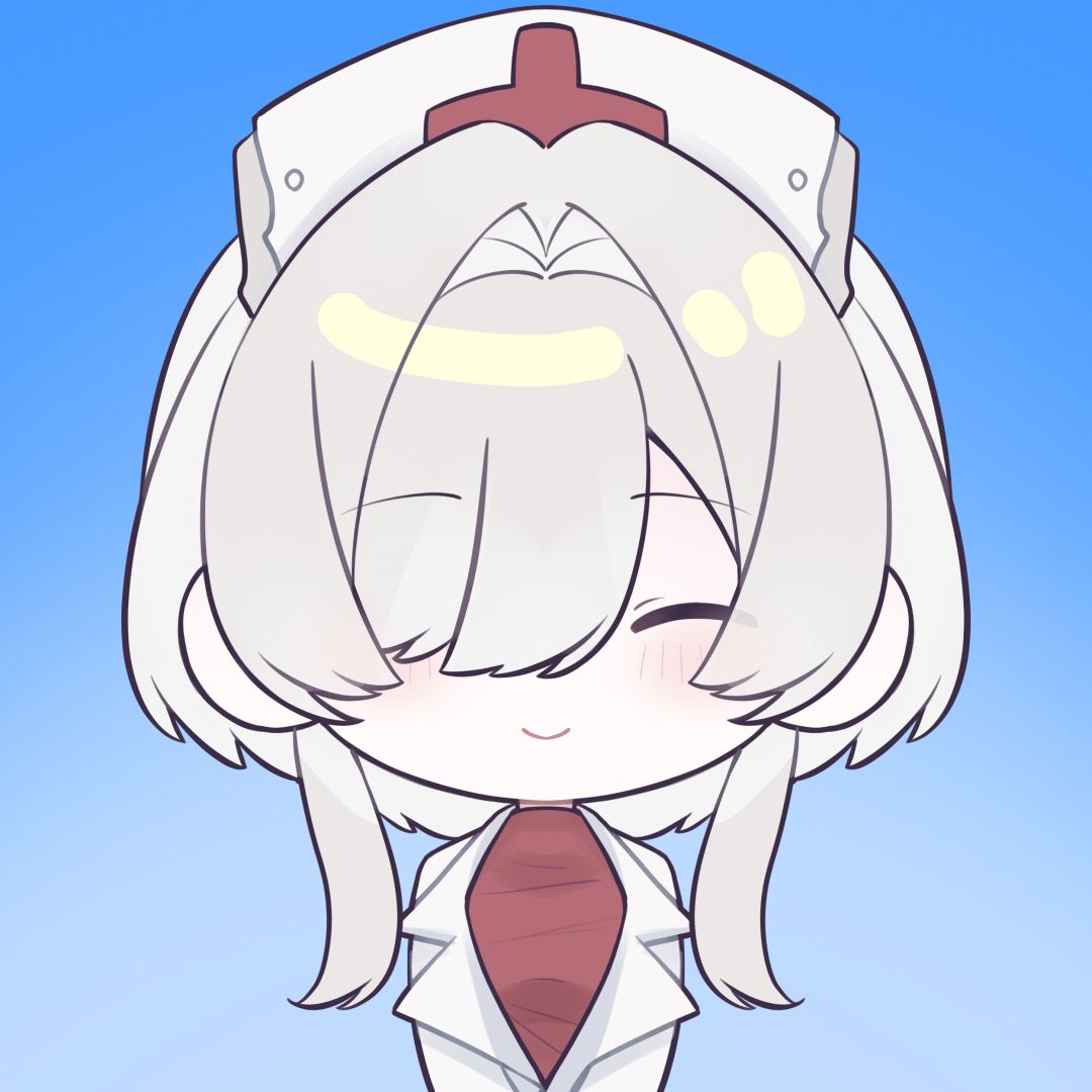 画了医生小姐的证件照ouo 1