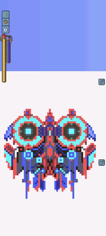 泰拉瑞亚像素画---神魔异形