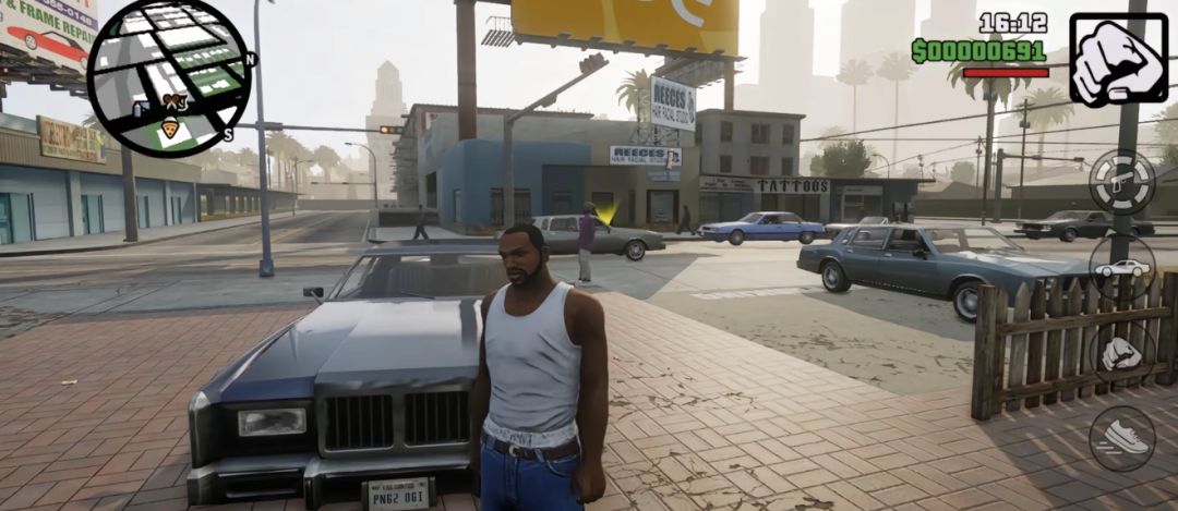 《GTA侠盗猎车圣安地列斯重制版》手机版 1